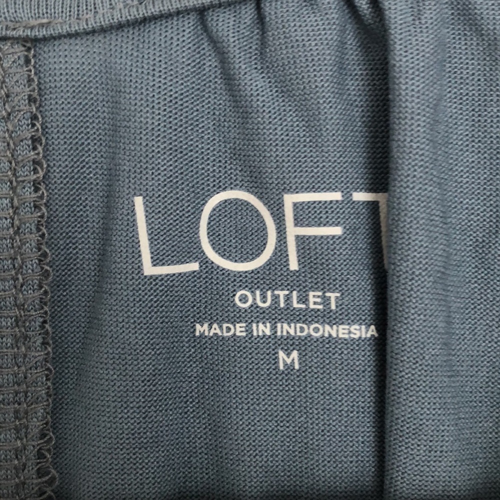 Loft Soft Modal Material Tank - Light Blue/Gray - Picture 2 of 4